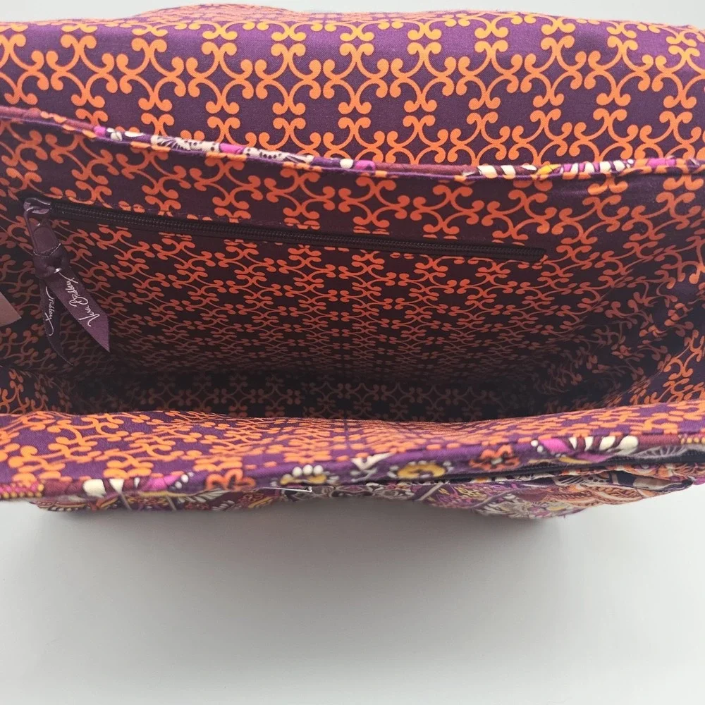 Vera Bradley Safari‎ Sunset Attache Shoulder Messenger Bag Retired
